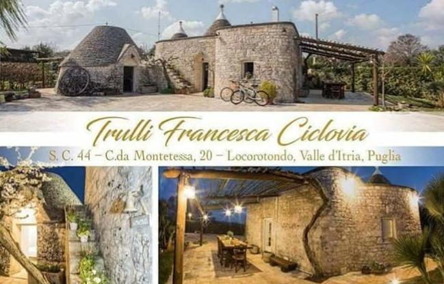 Trulli Francesca Ciclovia Villa Locorotondo Rom bilde